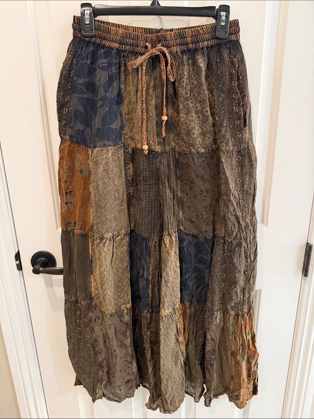 Young Threads Patchwork Tiered pants